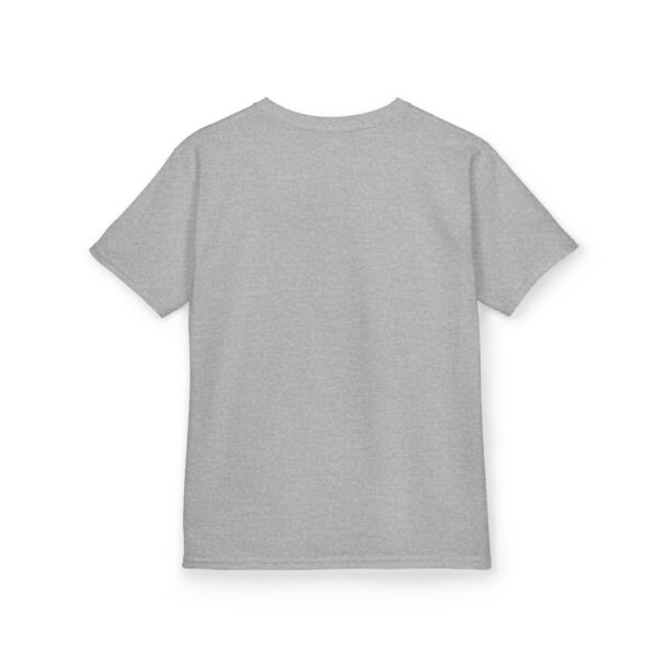 Kids Halloween Tee — "Too Cute to Spook" Black Cat Pumpkin Design