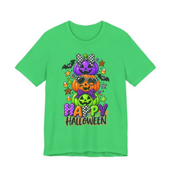 Happy Halloween Stack Pumpkin T-Shirt