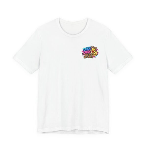Quack Power Tee — Playful Duck Graphic T‑Shirt (Front Chest & Big Back Print)