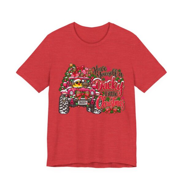 Have Yourself a Ducky Jeep Christmas T-Shirt — Funny Holiday Jeep Off-Road Duck Tee