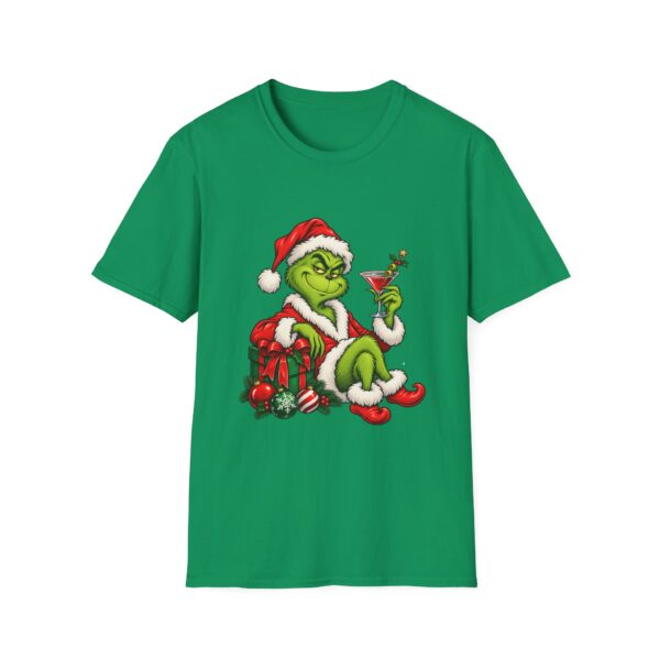 Grinch Santa Cocktail T-Shirt — Funny Christmas Holiday Tee