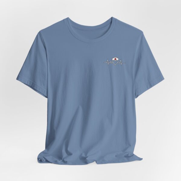 Nurse Appreciation T-Shirt - "Nurses Make a Difference Every Day" Floral Stethoscope Design