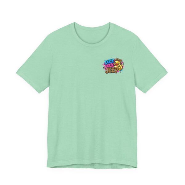 Quack Power Tee — Playful Duck Graphic T‑Shirt (Front Chest & Big Back Print)