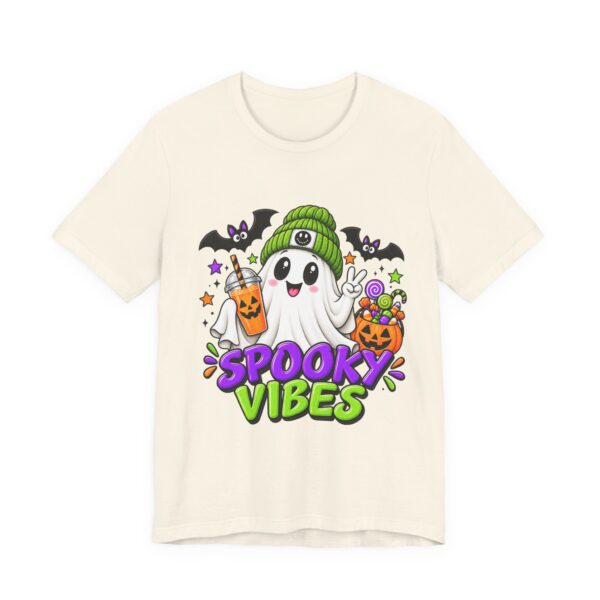 Spooky Vibes T-Shirt — Cute Ghost Halloween Tee