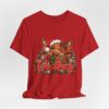 Christmas Highland Cow Tee - Merry Christmas Highland Cow Holiday T-Shirt