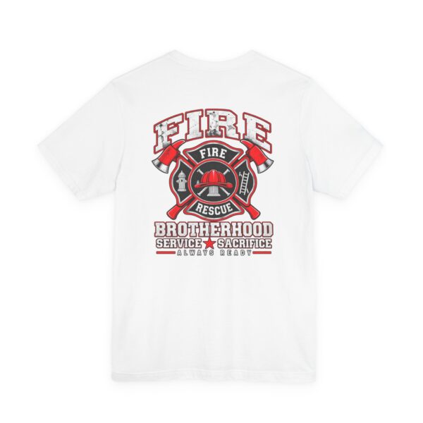 Firefighter Brotherhood T‑Shirt — Fire Rescue Service & Sacrifice Tee