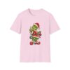 Grinch Santa Middle Finger T-Shirt