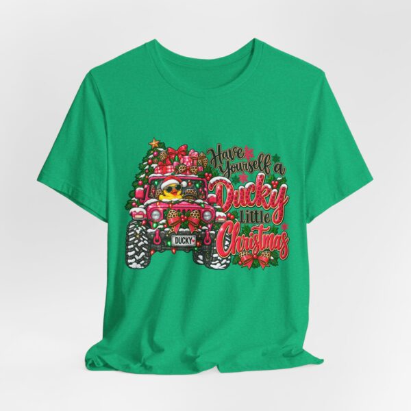 Have Yourself a Ducky Jeep Christmas T-Shirt — Funny Holiday Jeep Off-Road Duck Tee
