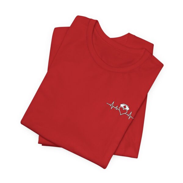 Nurse Appreciation T-Shirt - "Nurses Make a Difference Every Day" Floral Stethoscope Design