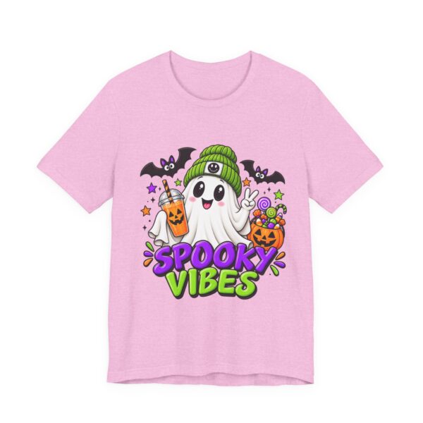 Spooky Vibes T-Shirt — Cute Ghost Halloween Tee