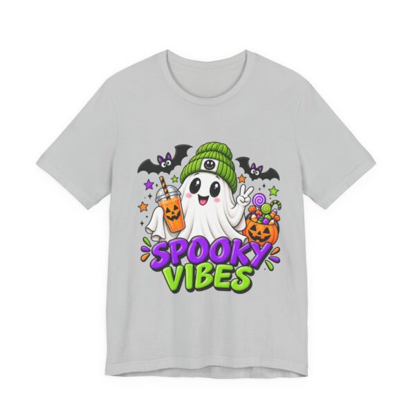 Spooky Vibes T-Shirt — Cute Ghost Halloween Tee