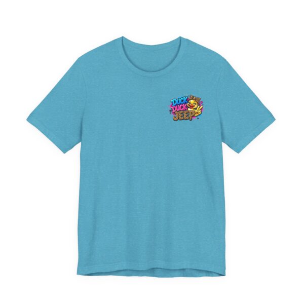 Quack Power Tee — Playful Duck Graphic T‑Shirt (Front Chest & Big Back Print)