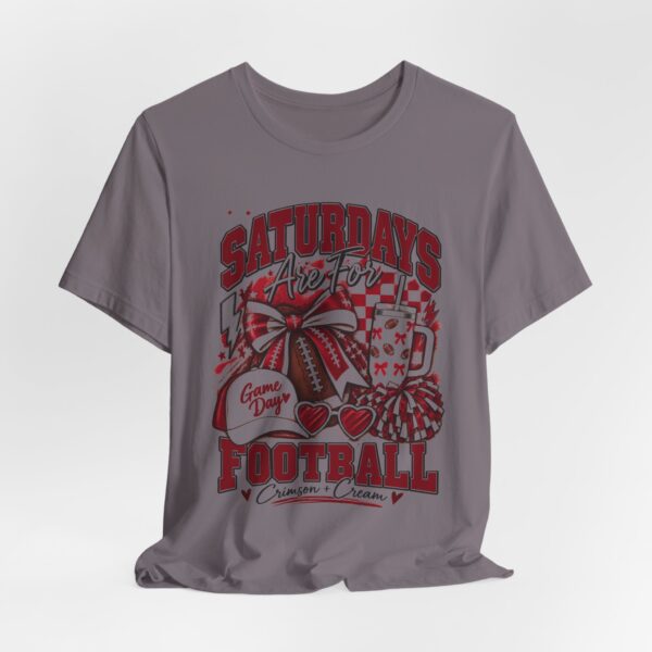 Saturdays Are for Football T-Shirt – Game Day Cheer Tee