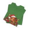 Christmas Highland Cow Tee - Merry Christmas Highland Cow Holiday T-Shirt