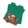 Christmas Highland Cow Tee - Merry Christmas Highland Cow Holiday T-Shirt