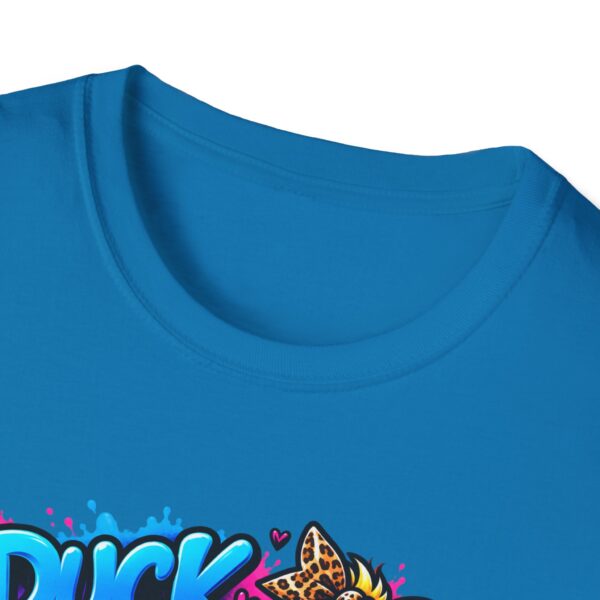 Duck Duck Jeep Cute Graphic T-Shirt — Leopard Print Duck Design
