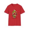 Grinch Santa Middle Finger T-Shirt