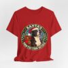 Santa's Pawtection Detail Christmas Pitty T-Shirt
