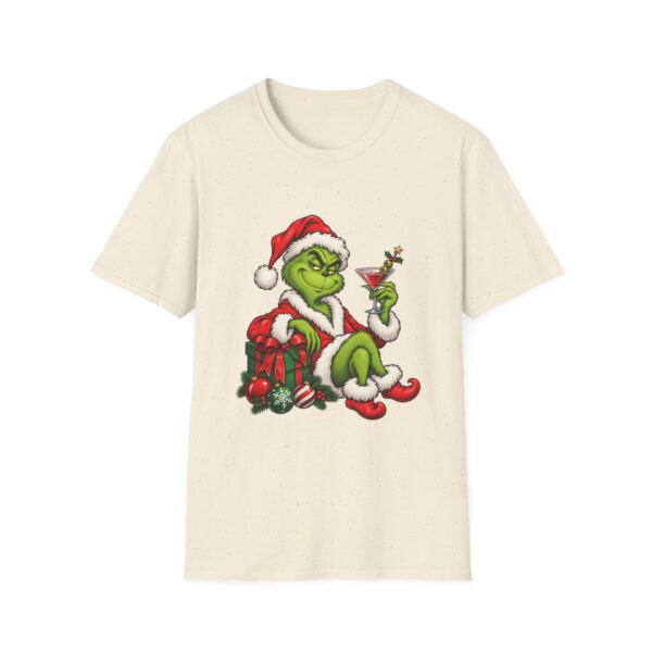 Grinch Santa Cocktail T-Shirt — Funny Christmas Holiday Tee