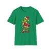 Grinch Santa Middle Finger T-Shirt