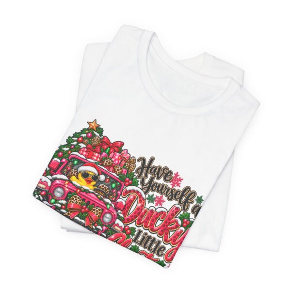 Have Yourself a Ducky Jeep Christmas T-Shirt — Funny Holiday Jeep Off-Road Duck Tee