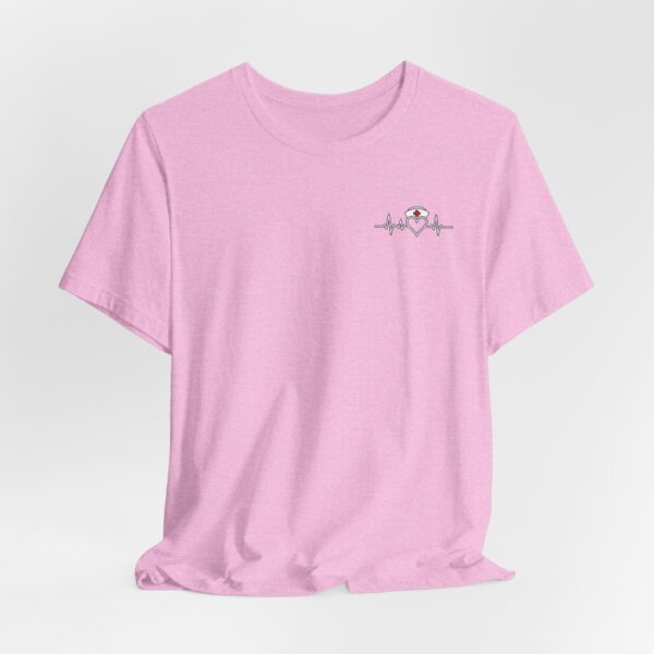 Nurse Appreciation T-Shirt - "Nurses Make a Difference Every Day" Floral Stethoscope Design