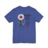 Nurse Appreciation T-Shirt - "Nurses Make a Difference Every Day" Floral Stethoscope Design