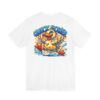 Quack Power Tee — Playful Duck Graphic T‑Shirt (Front Chest & Big Back Print)