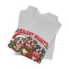 Christmas Pitty T-Shirt — “Silent Night? Not With This Crew” Funny Christmas Pitty Tee
