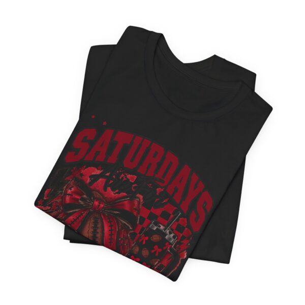 Saturdays Are for Football T-Shirt – Game Day Cheer Tee